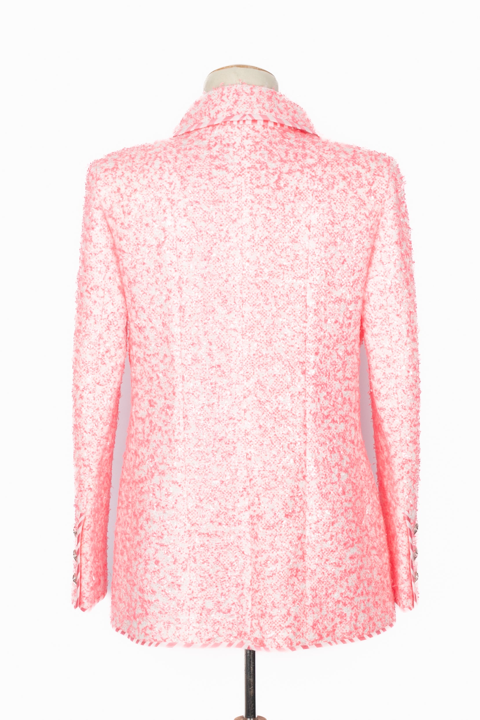 Veste rose Chanel Printemps 2020