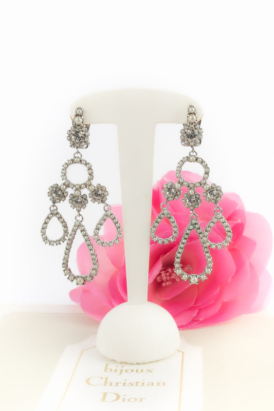 Boucles d'oreilles Christian Dior 2000's