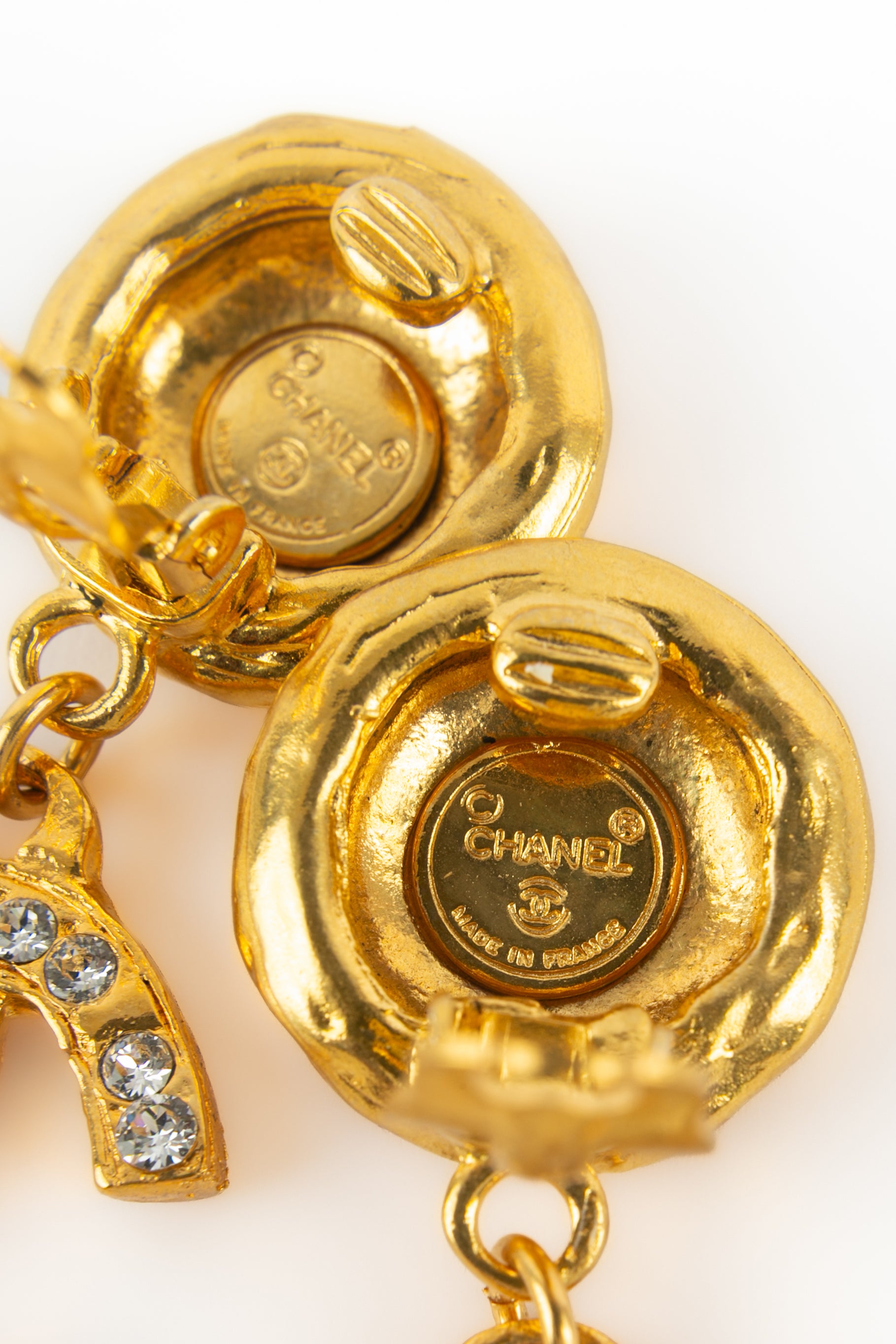 Boucles d'oreilles cc Chanel