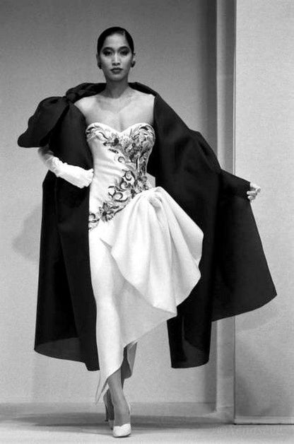 Robe Balmain Haute Couture Eté 1985