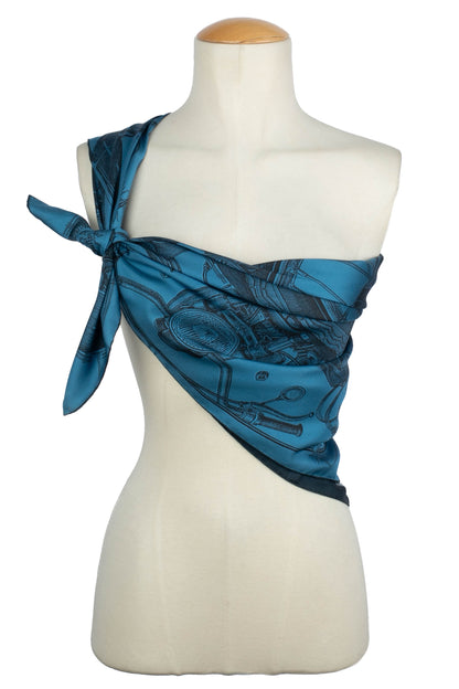 Foulard / Carré "Route 24" Hermès