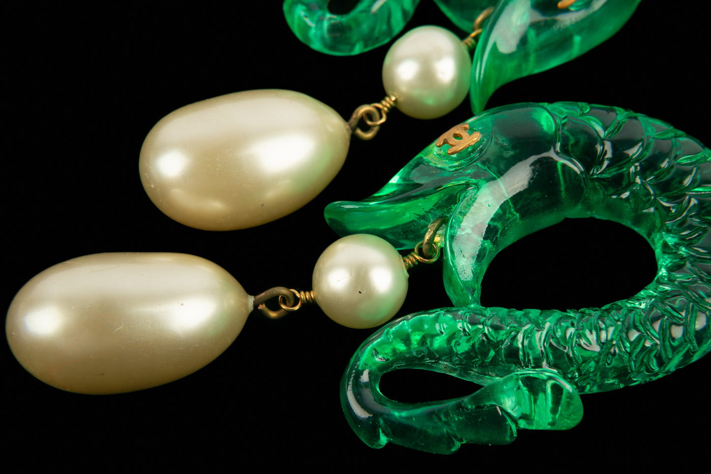 Boucles d'oreilles Chanel Haute Couture 