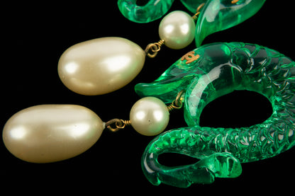 Boucles d'oreilles Chanel Haute Couture 