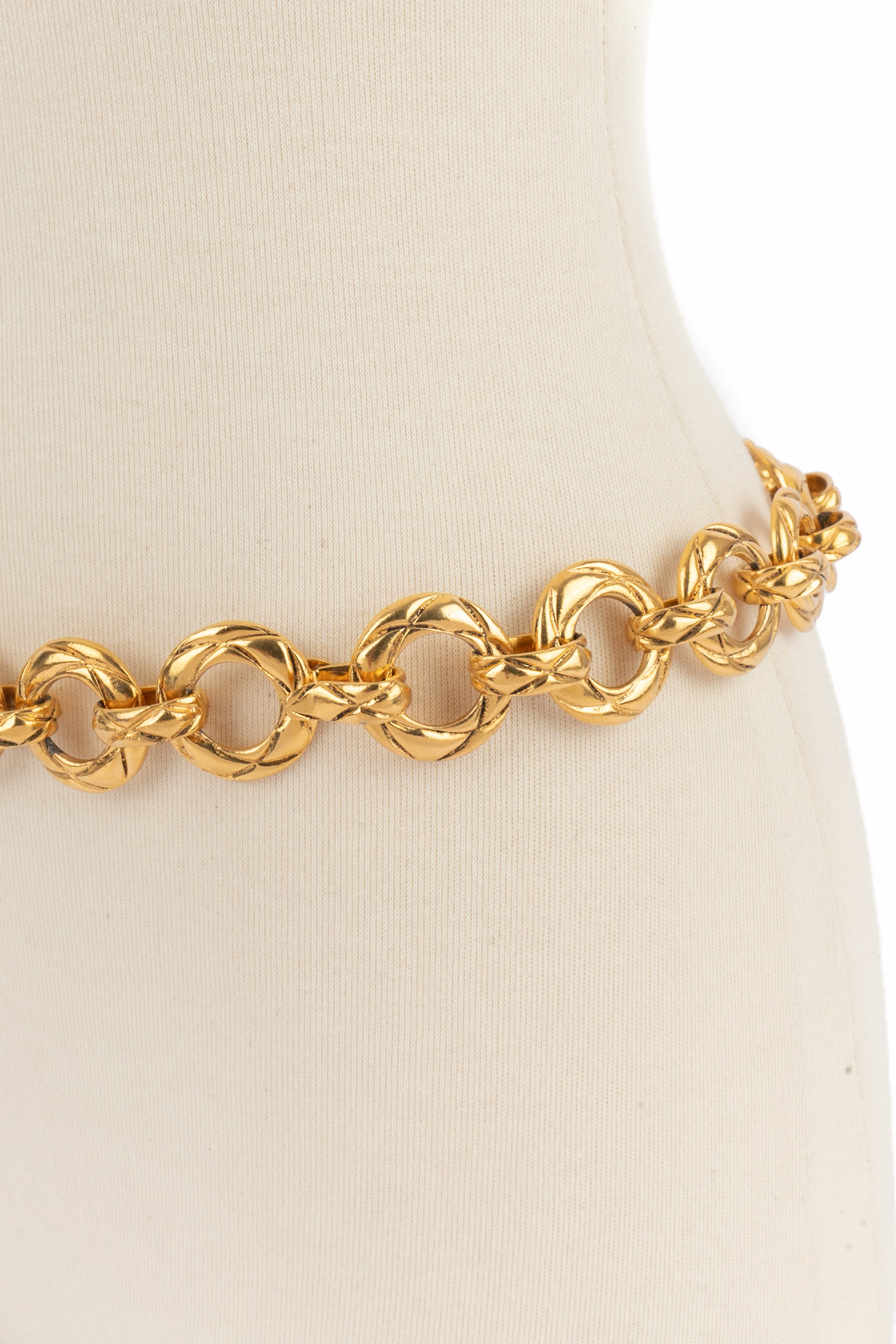 Collier chaine Chanel 1990's