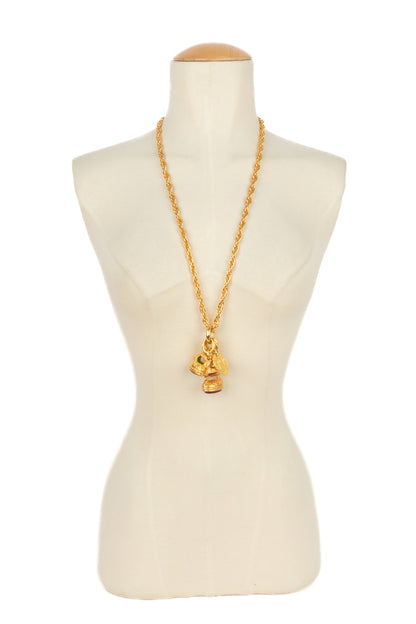 Collier sceaux Chanel 1993 