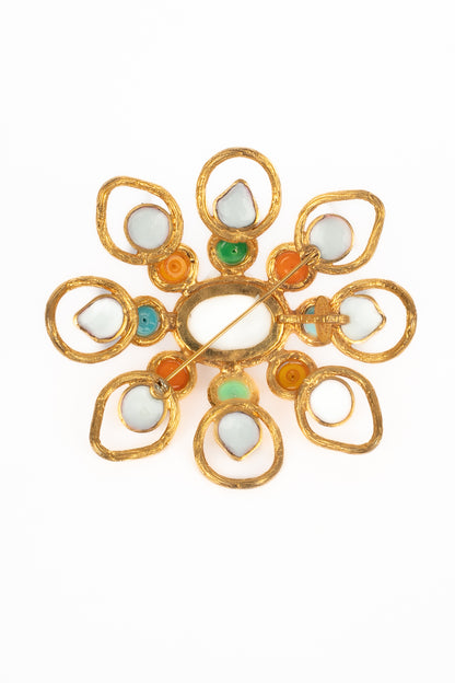 Broche pendentif Chanel été 1993