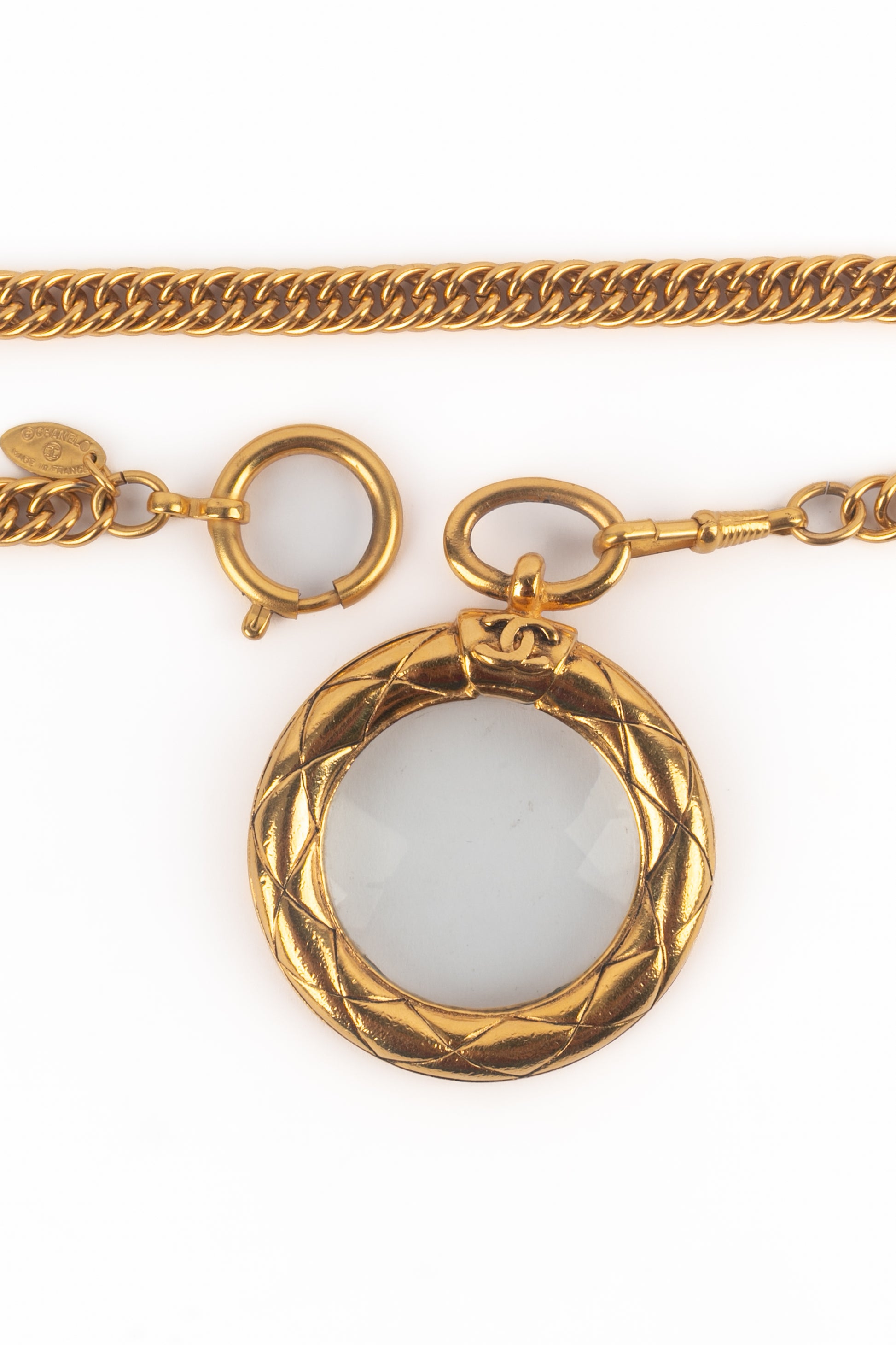 Collier loupe Chanel 1980's