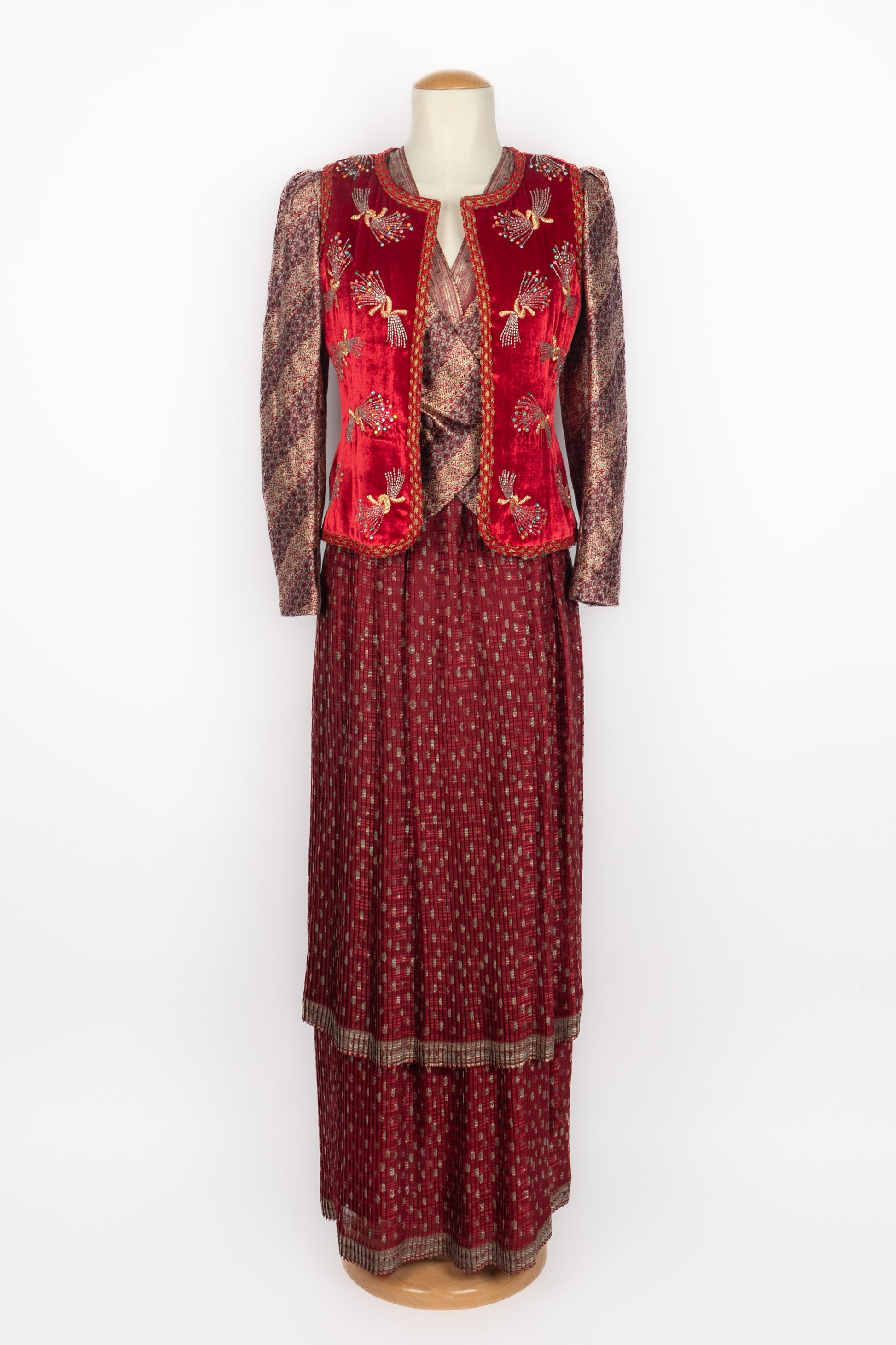 Ensemble Emanuel Ungaro Haute Couture Printemps-Eté 1979