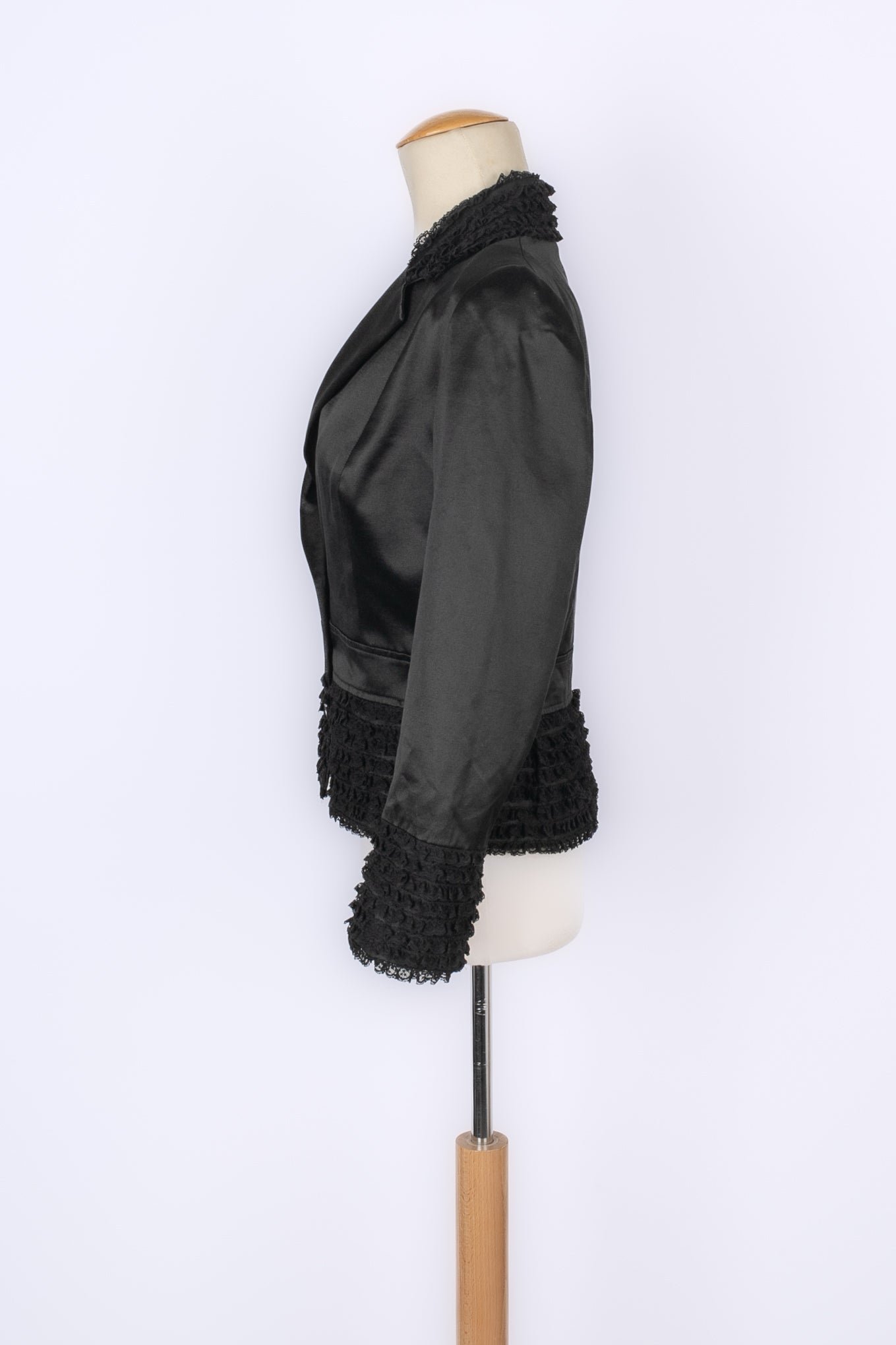 Veste noire Galliano