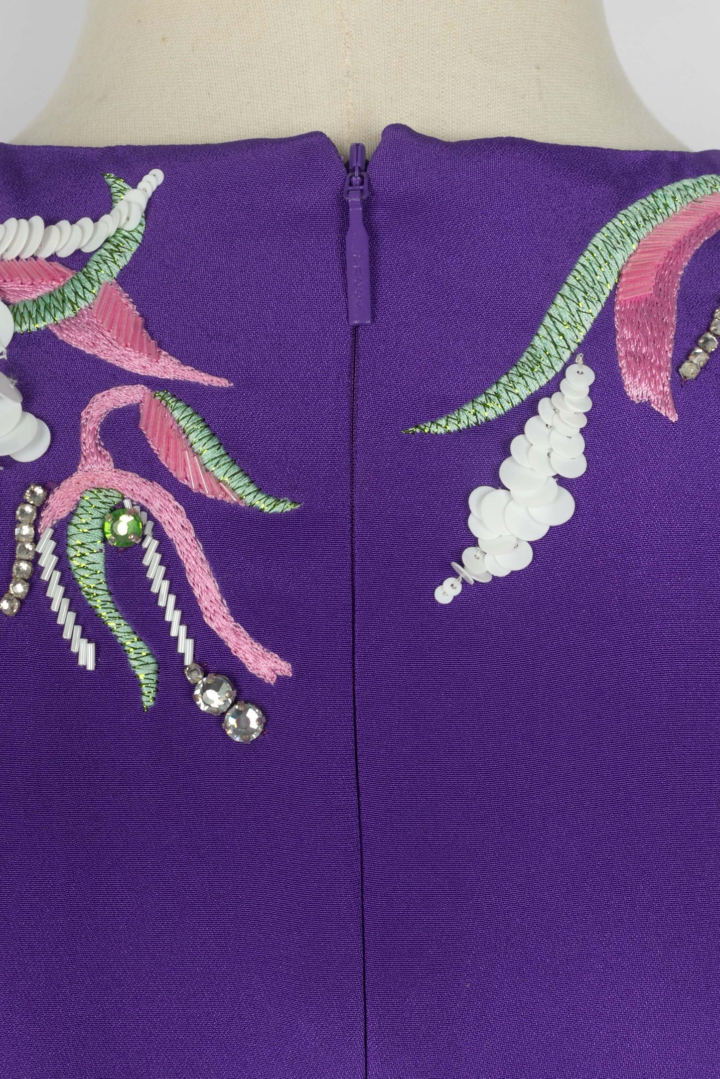 Longue robe en soie Emilio Pucci