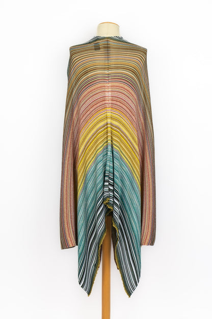 Gilet façon cape Missoni