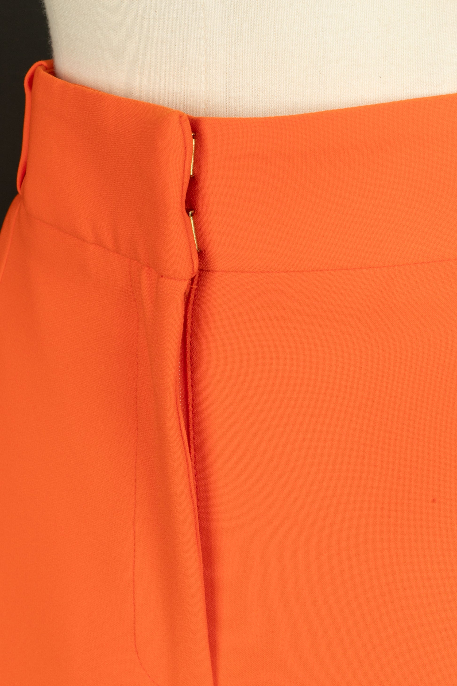 Pantalon orange Léonard