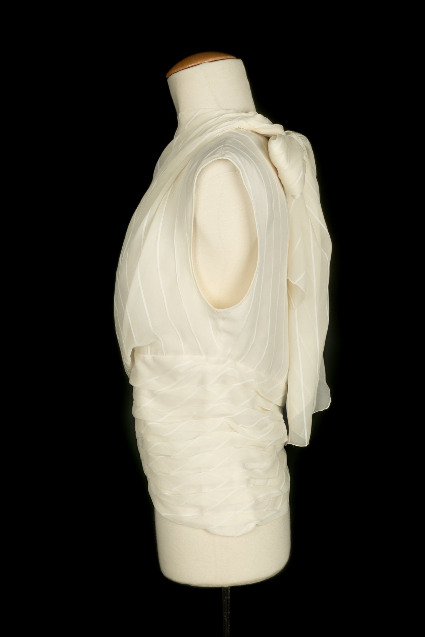 Haut en soie Christian Dior 