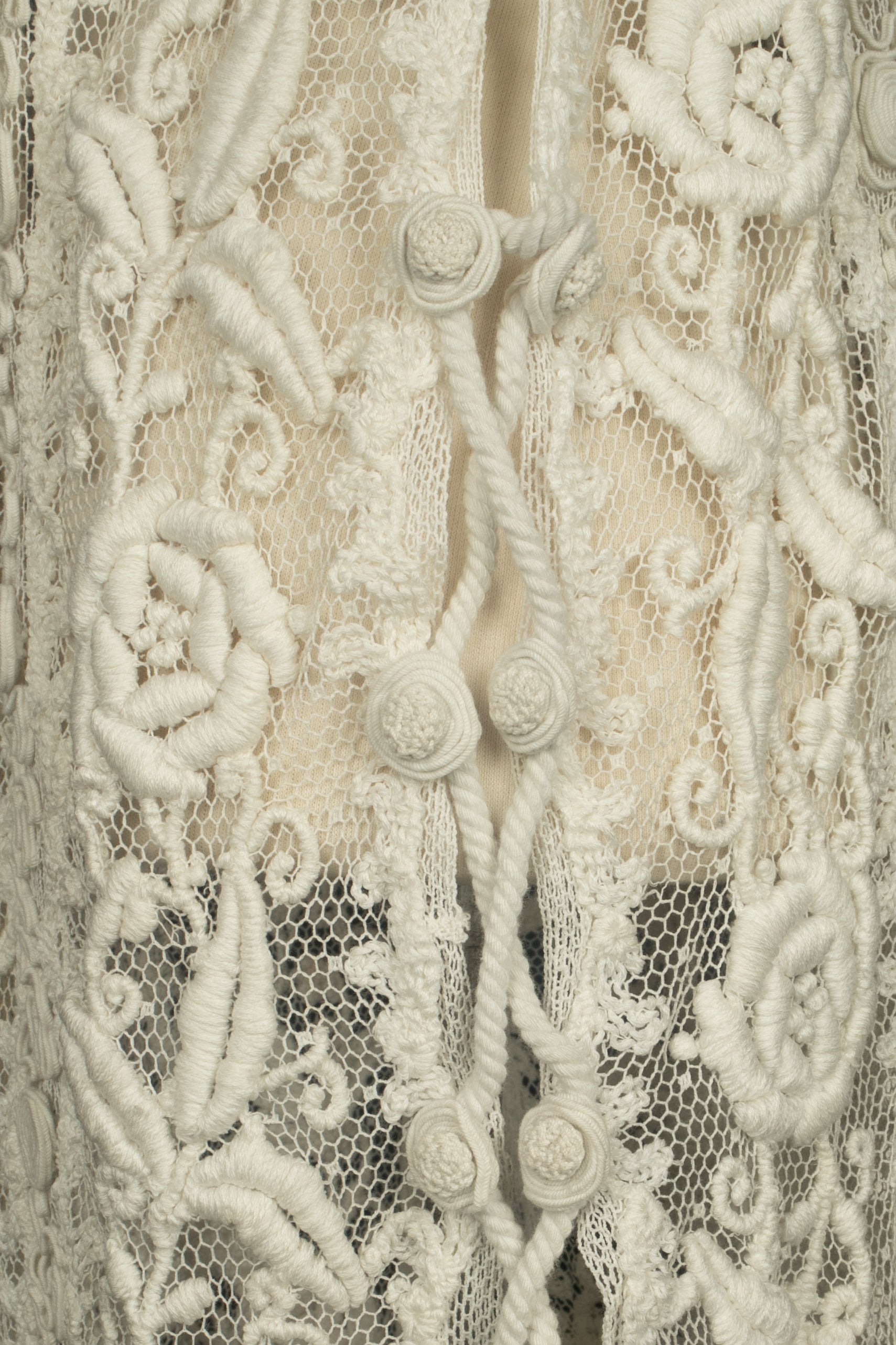 Gilet ancien en crochet