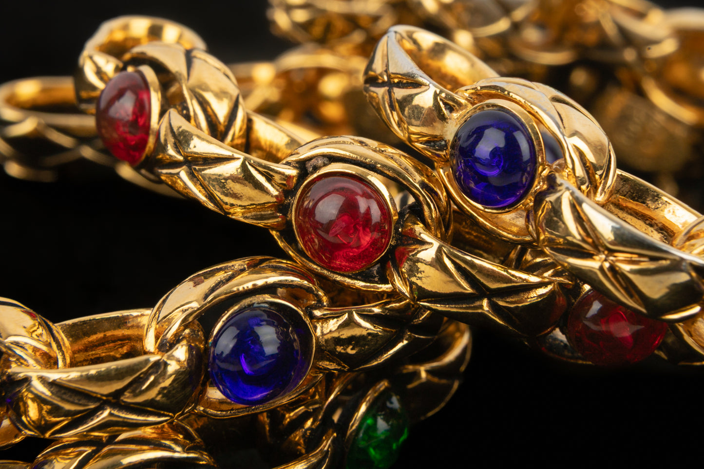 Bracelets jonc Chanel Automne 1990