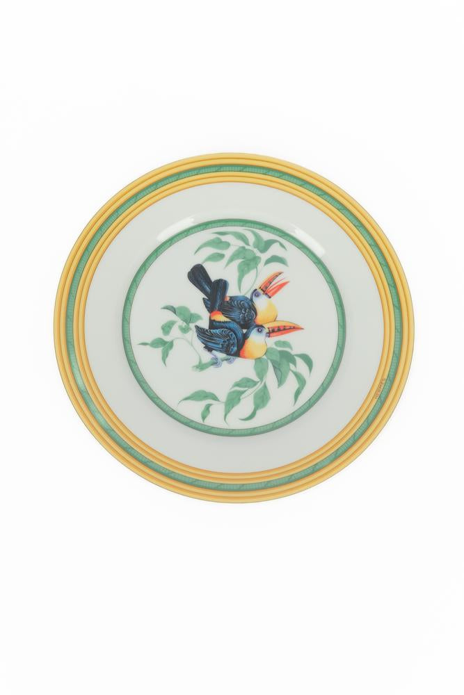  Vaisselles "Le Toucans" Hermès 1986