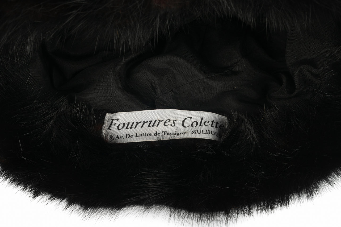 Chapeau vintage en fourrure Colette