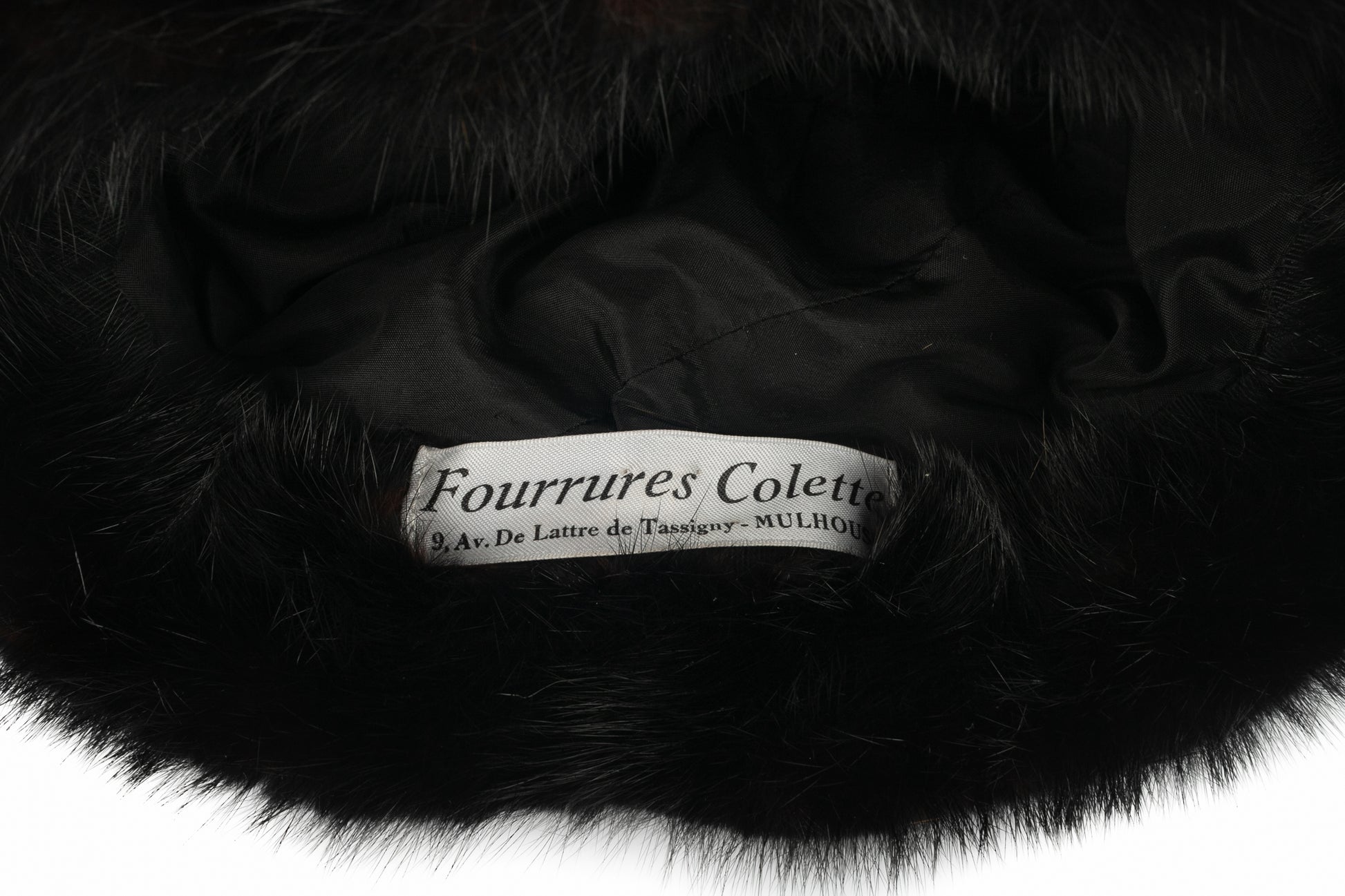 Chapeau vintage en fourrure Colette