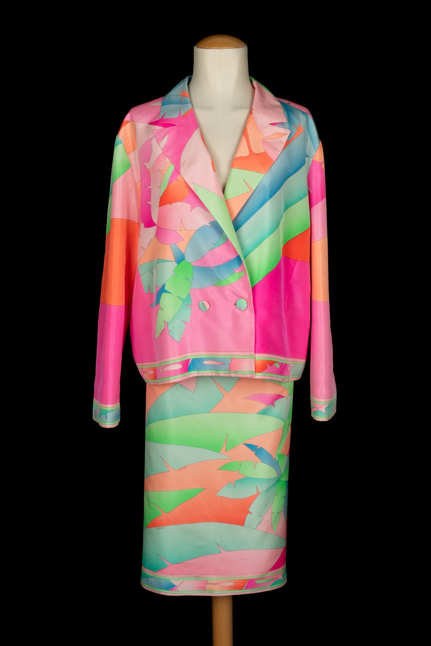 Tailleur en soie Léonard