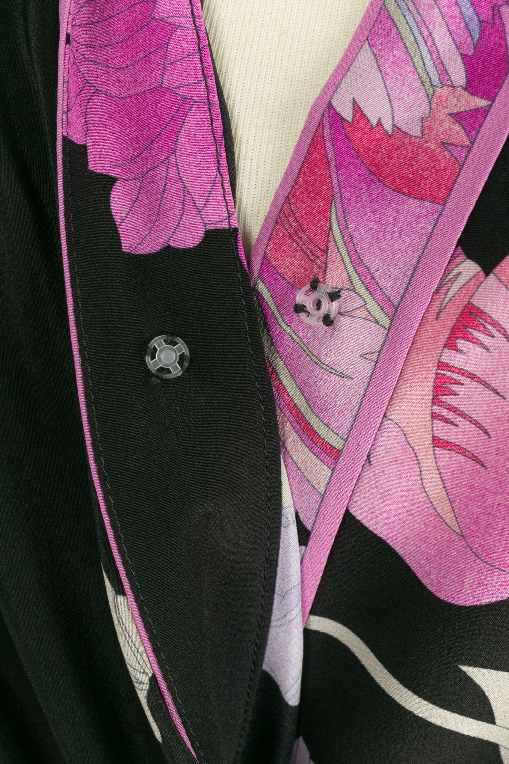 Robe en soie Léonard