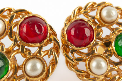 Boucles d'oreilles Chanel Haute Couture