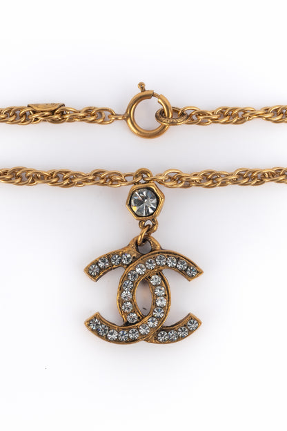 Collier cc Chanel 1990's