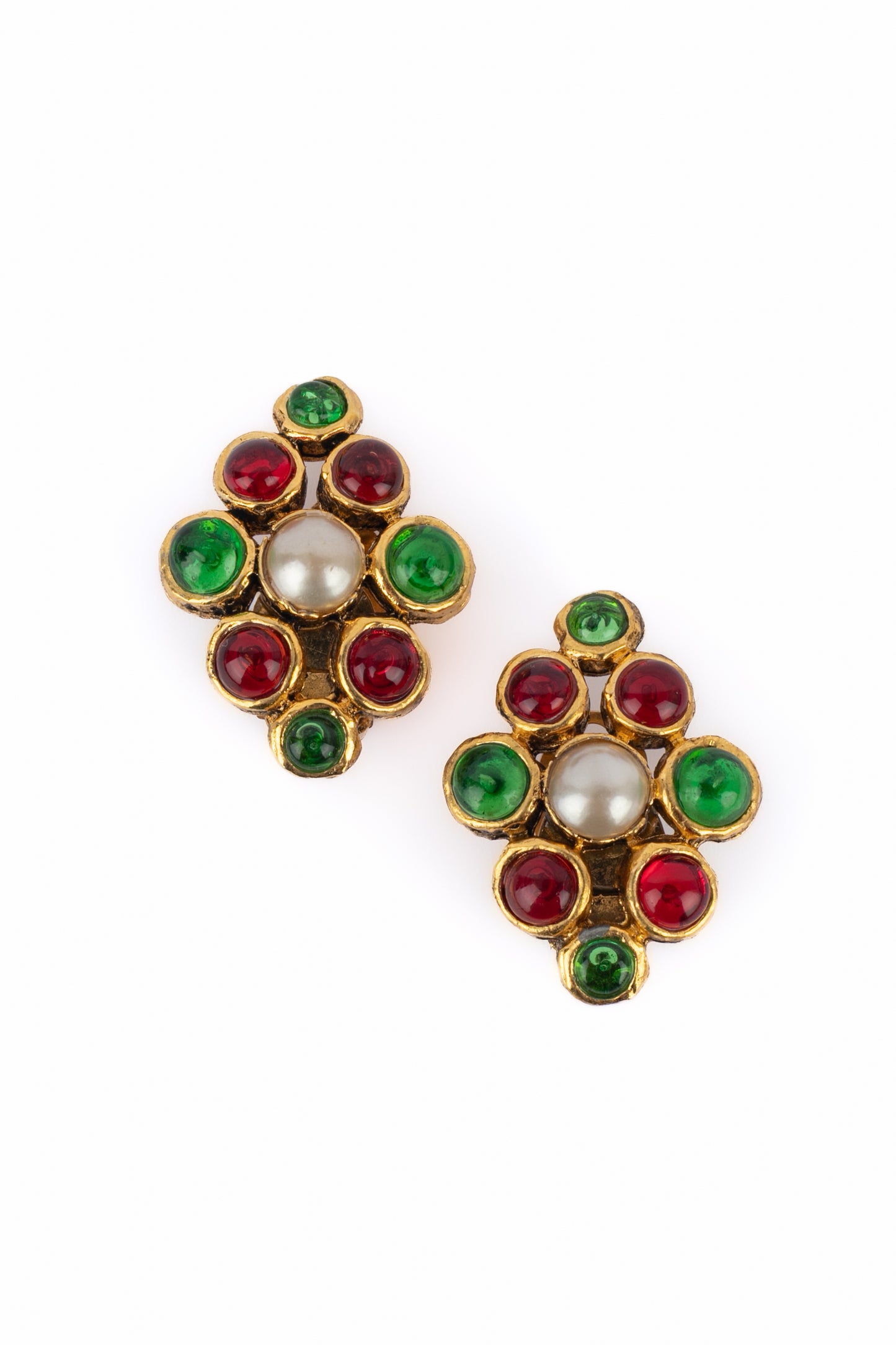 Boucles d'oreilles byzantines Chanel