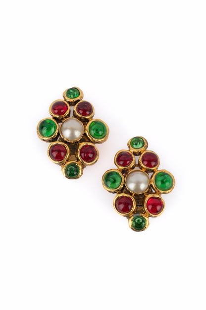 Boucles d'oreilles byzantines Chanel