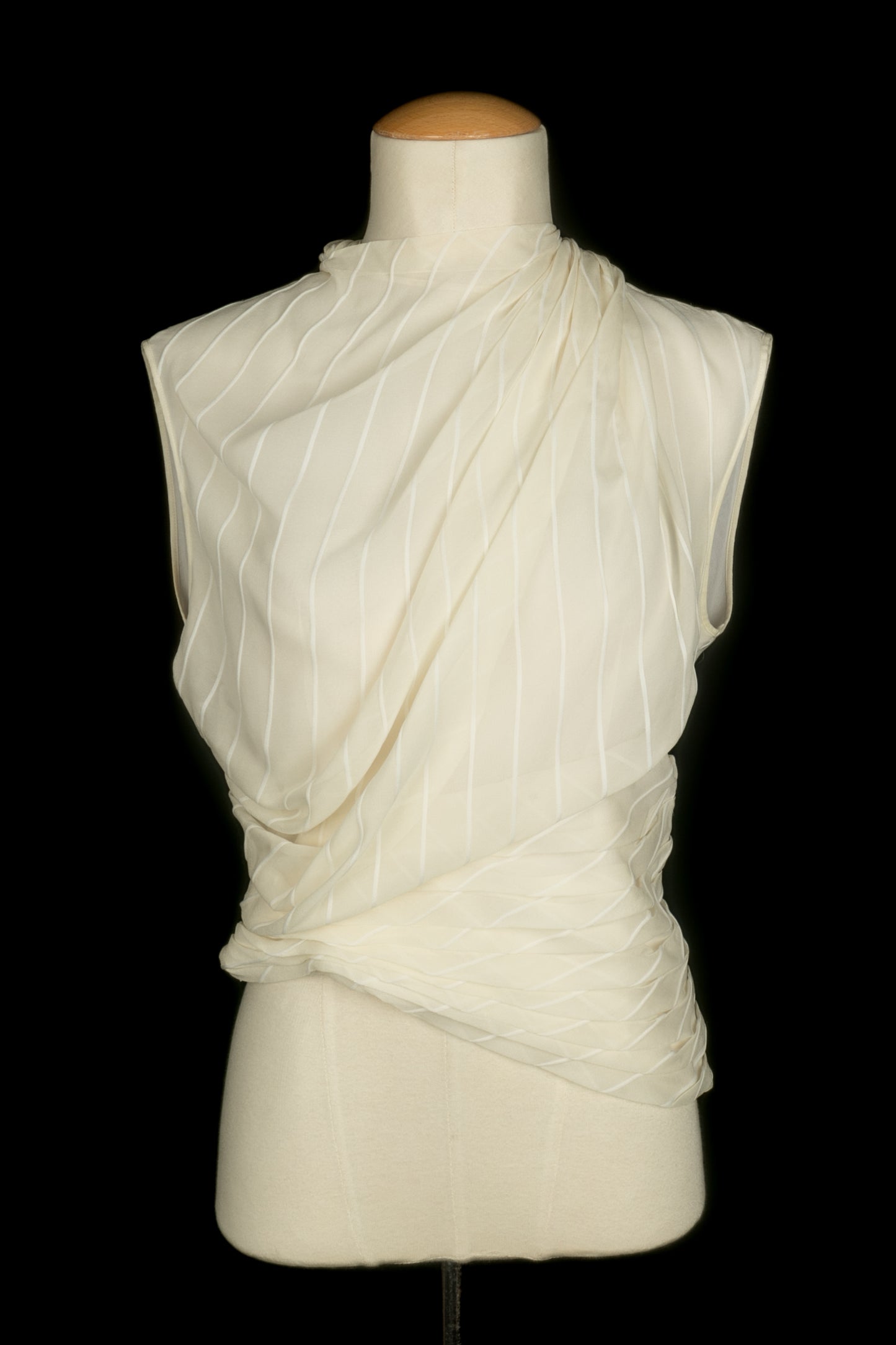 Haut en soie Christian Dior 