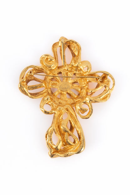 Broche "Croix" Christian Lacroix