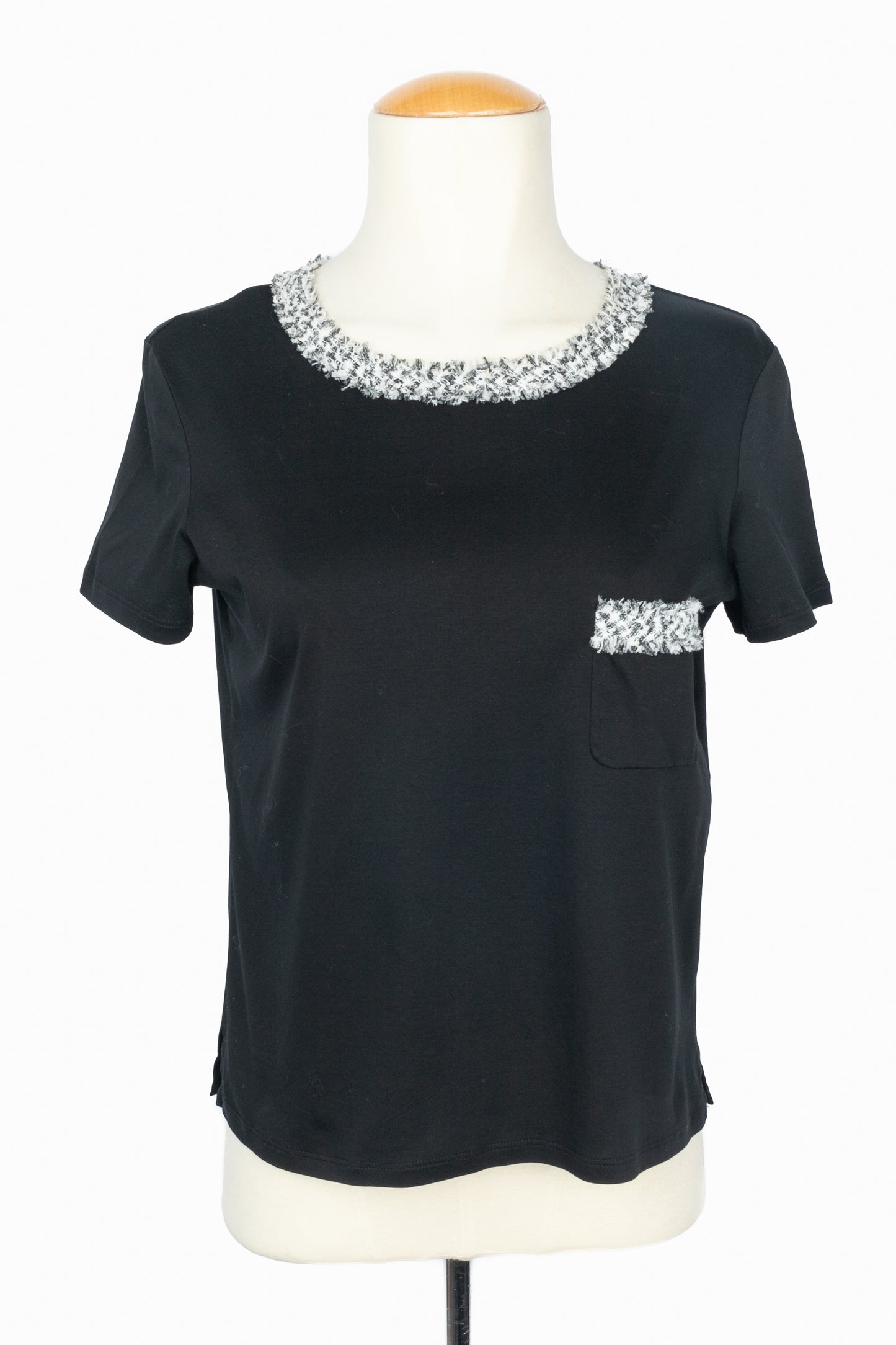 Haut noir Chanel 2010's