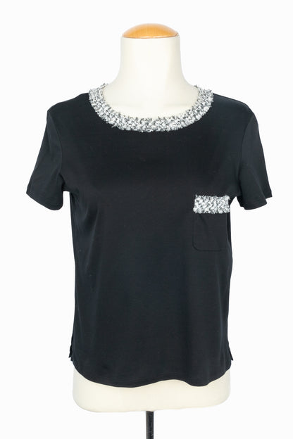 Haut noir Chanel 2010's