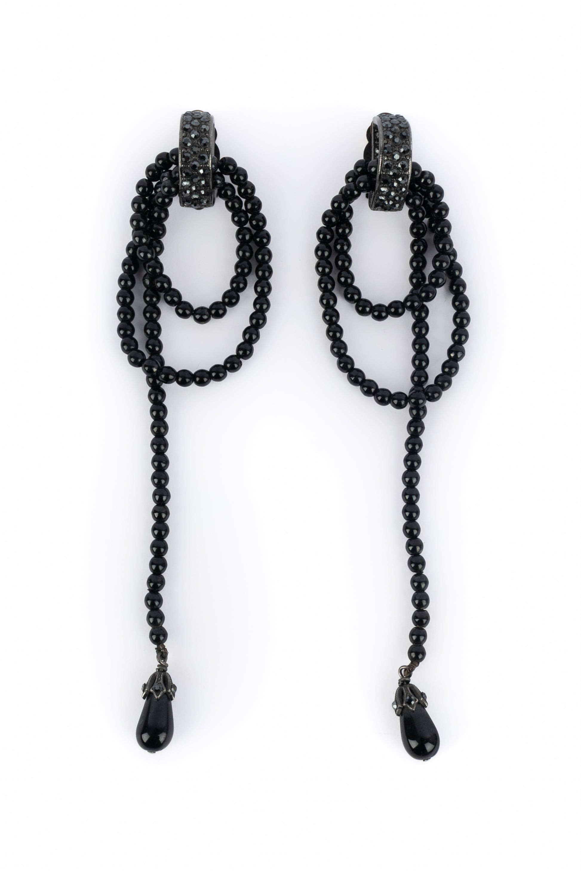 Boucles d'oreilles Christian Dior 2000's