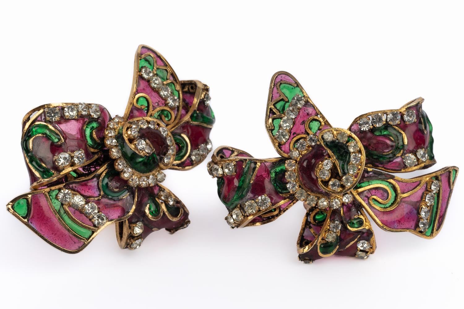 Parure "Noeud" Chanel 1980's