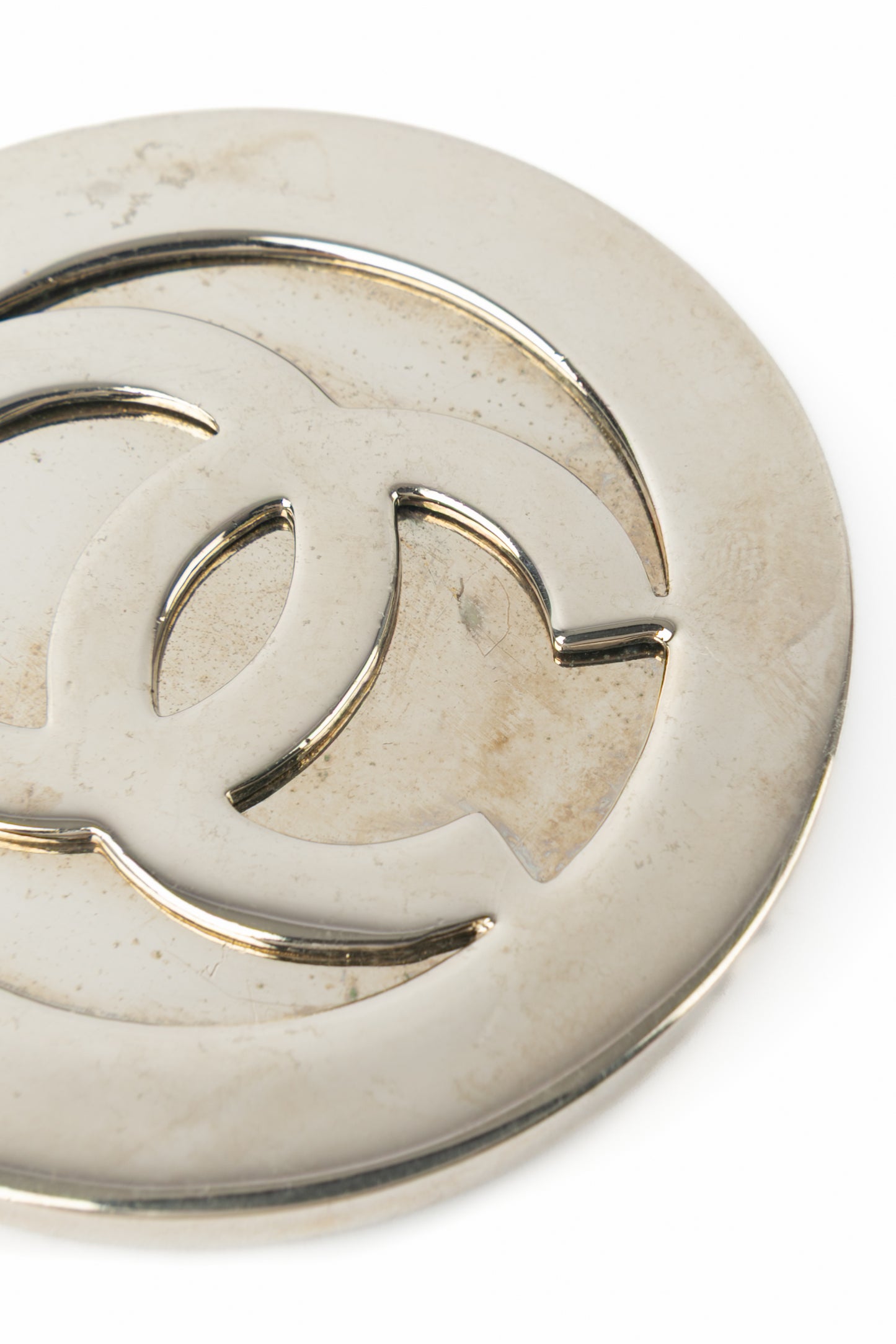 Broche cc Chanel 1990's