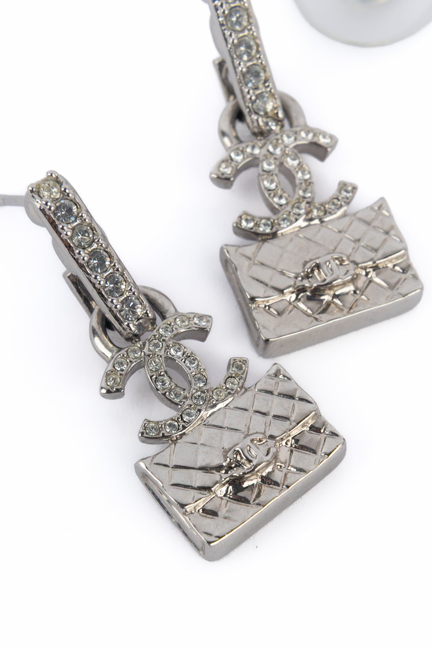 Boucles d'oreilles "flacon de parfum" Chanel 2023