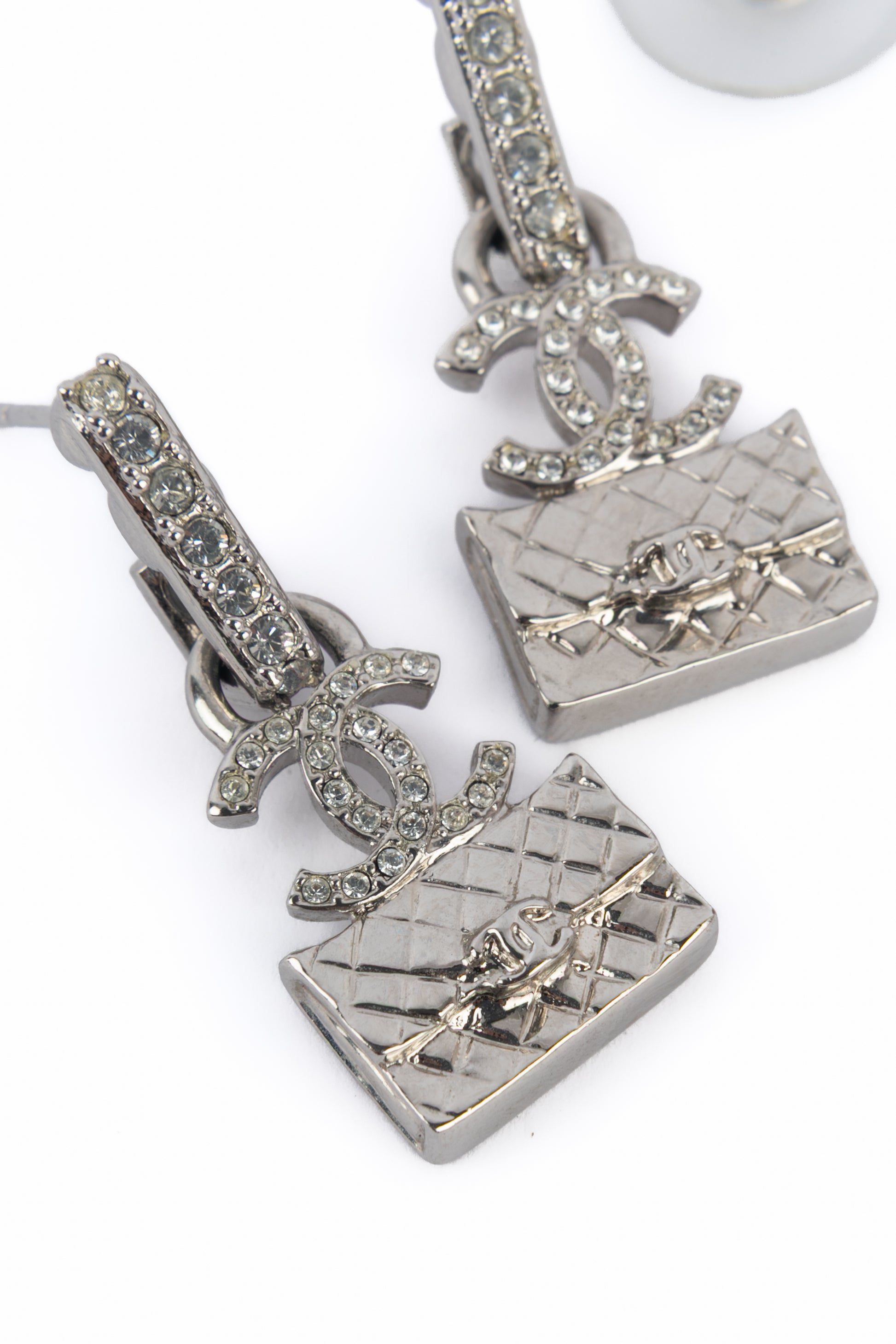 Boucles d'oreilles "flacon de parfum" Chanel 2023