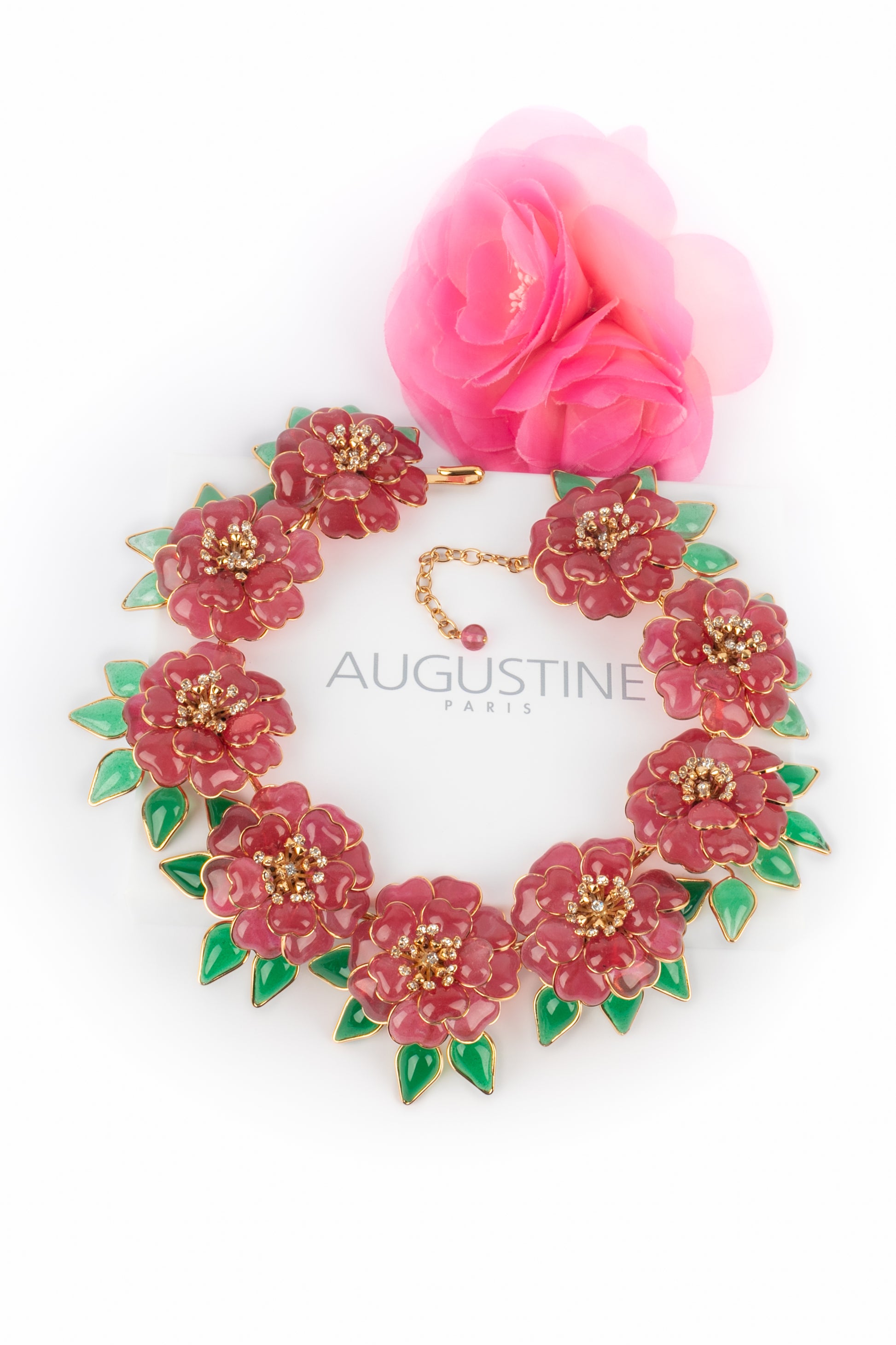 Collier fleurs Augustine