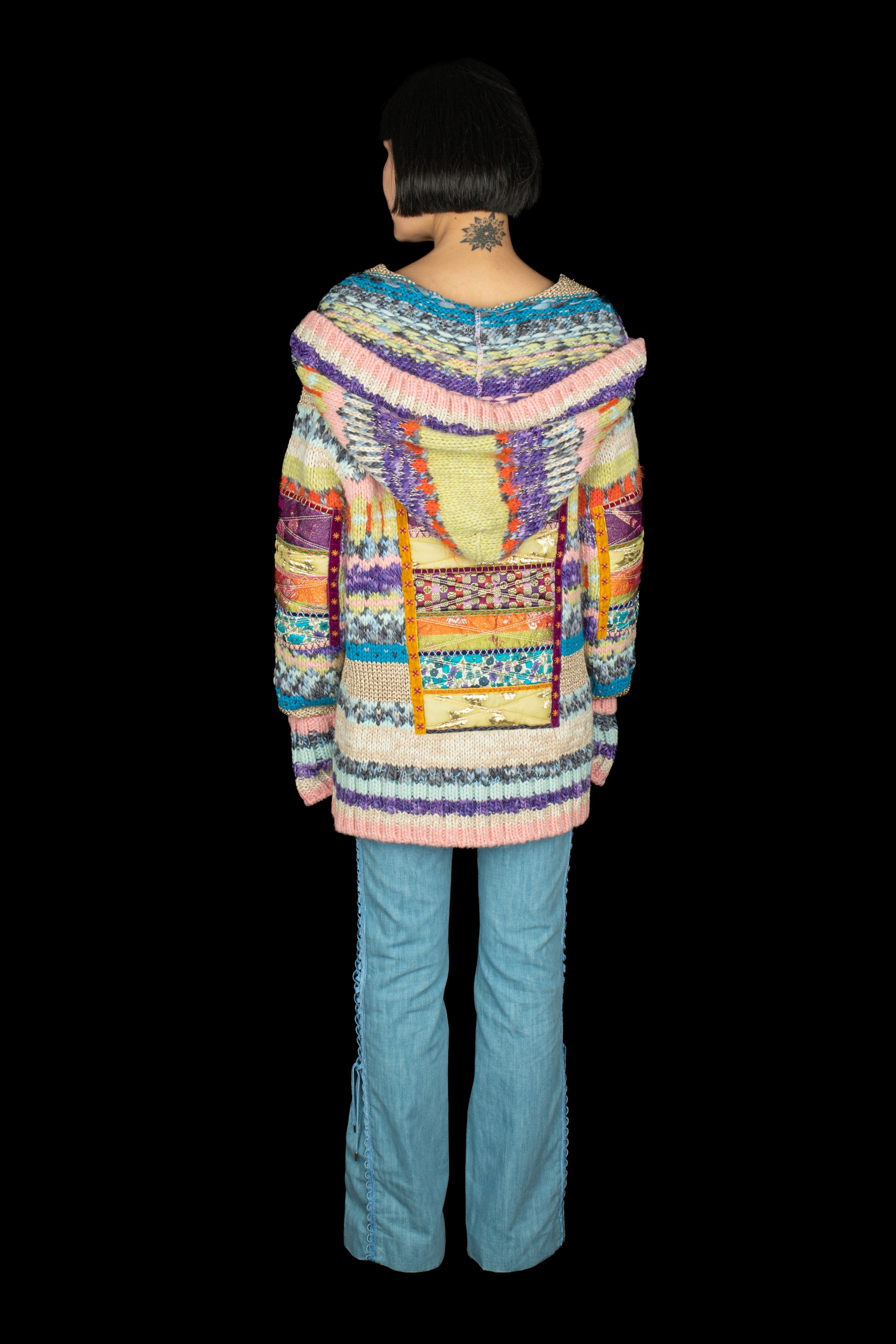 Gilet en crochet John Galliano 2004