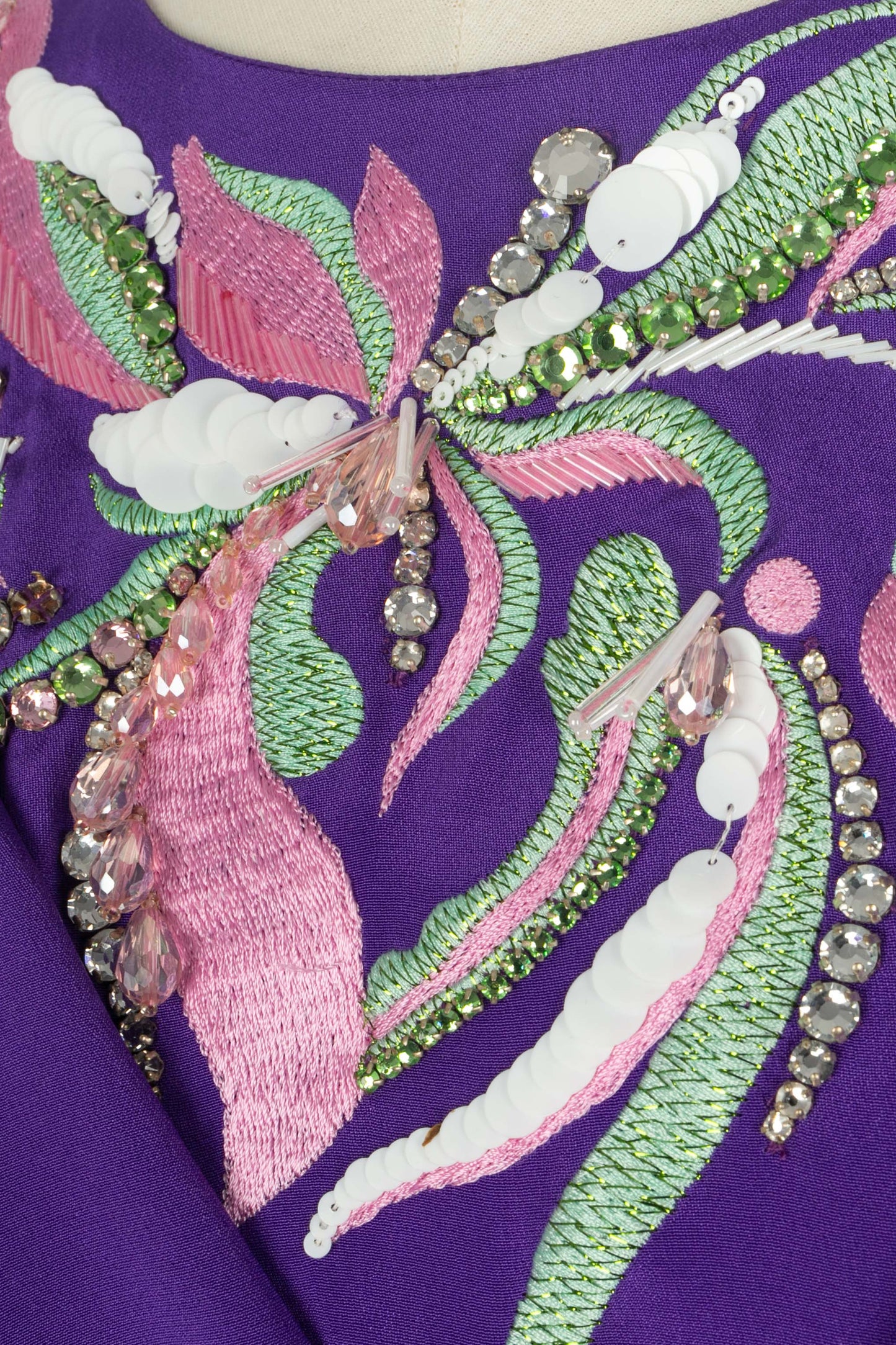 Longue robe en soie Emilio Pucci