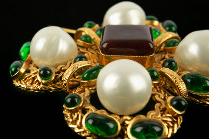 Collier croix Chanel 1994