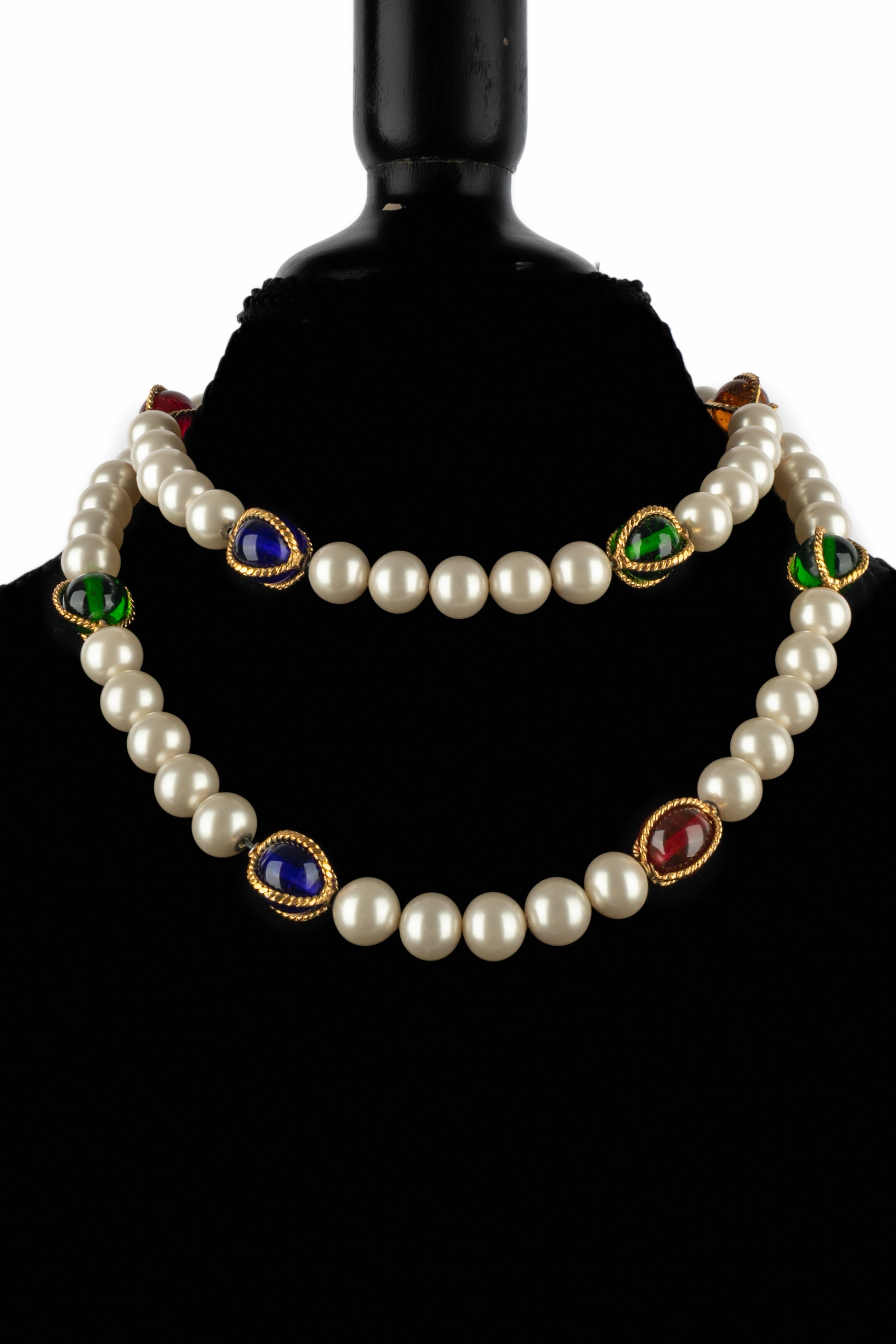 Collier de perles Chanel 1990's