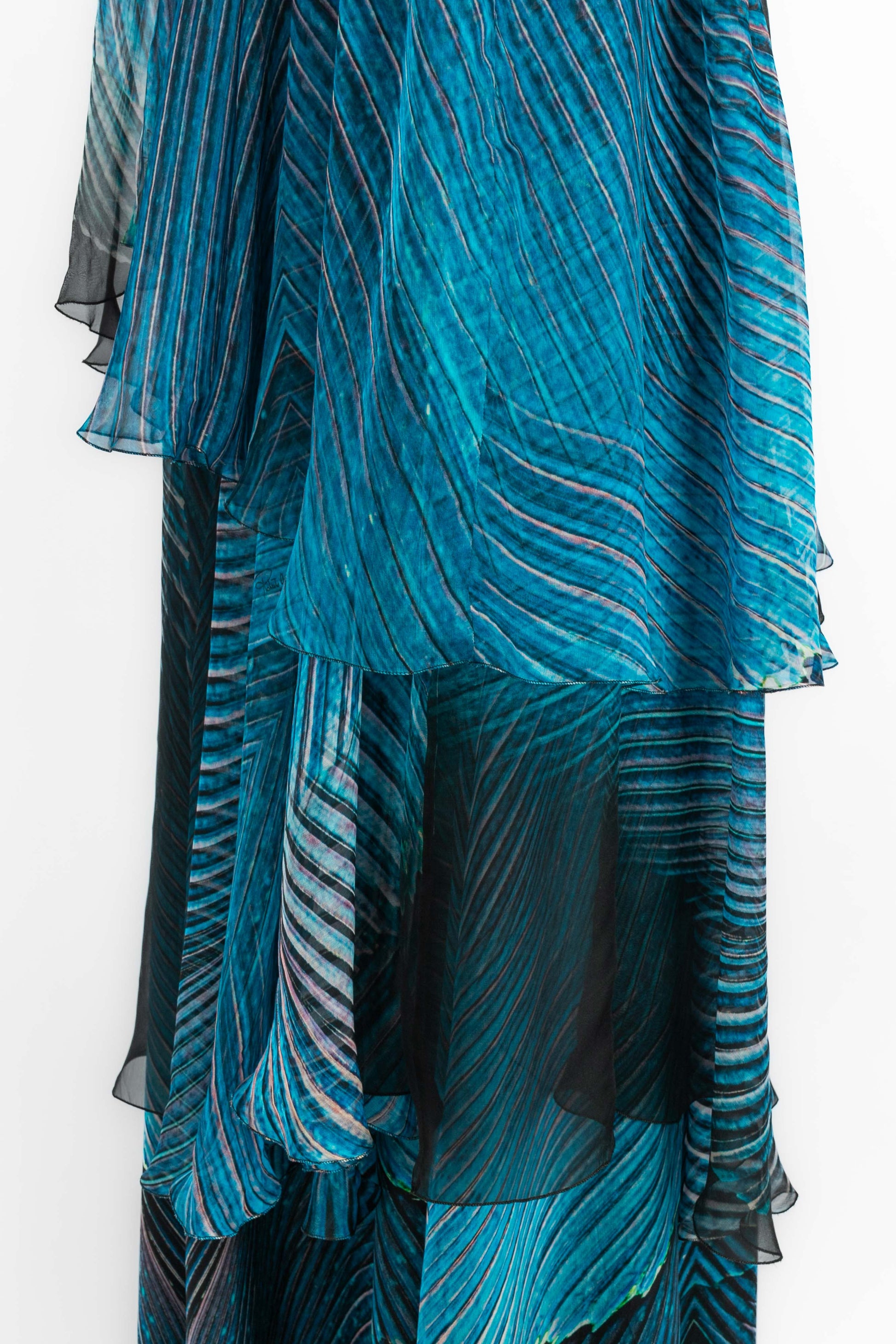 Robe en soie Cavalli