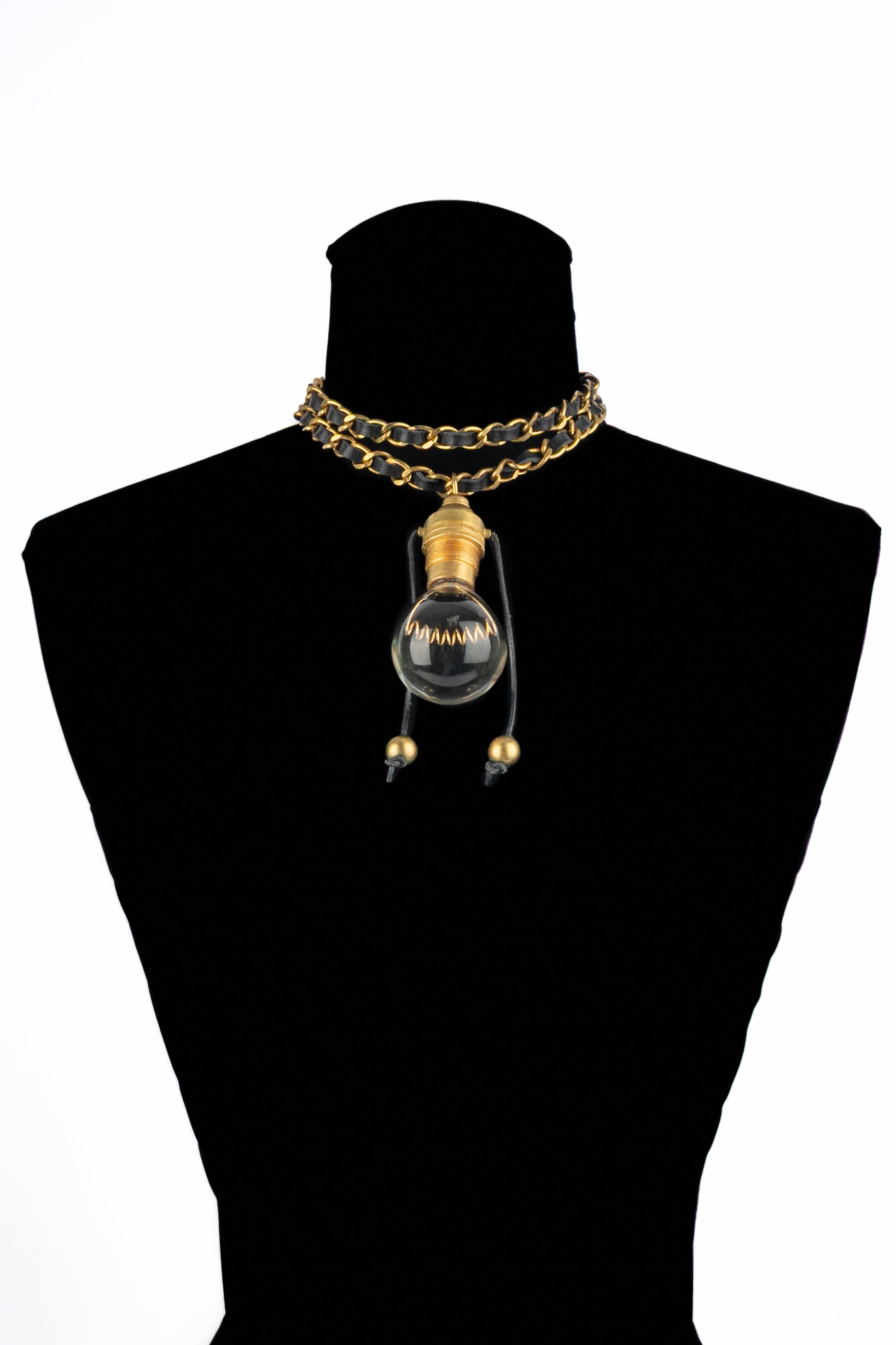 Collier "Ampoule" Chanel Eté 1994