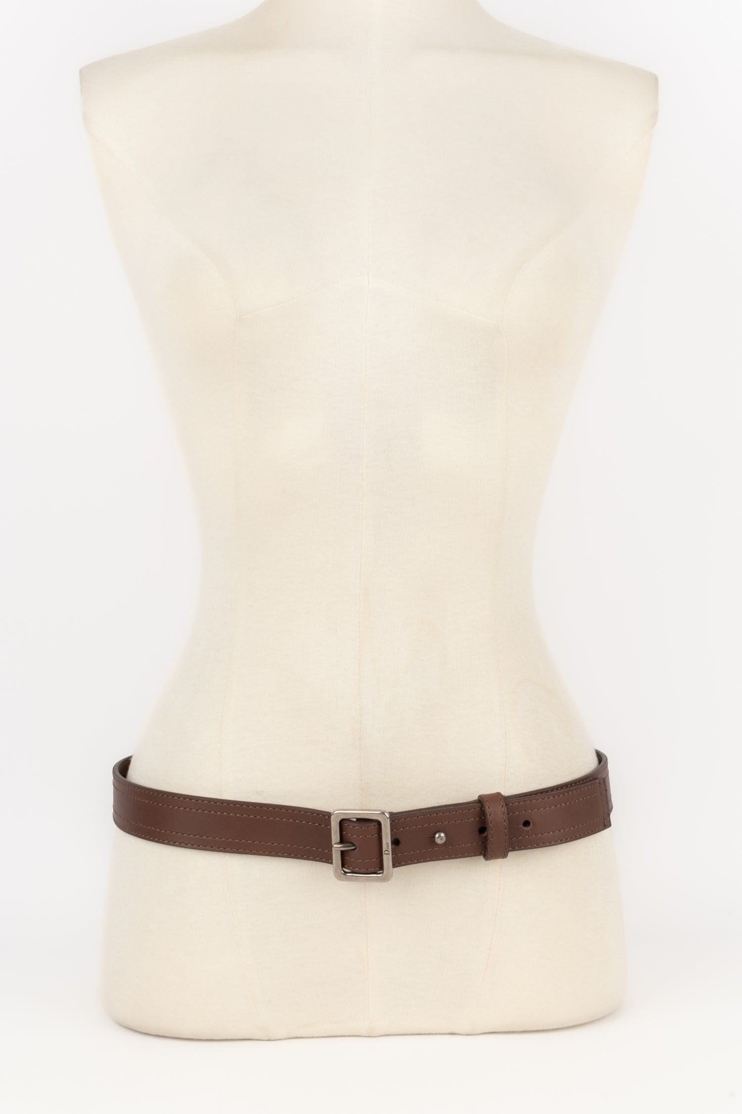 Ceinture en cuir Dior