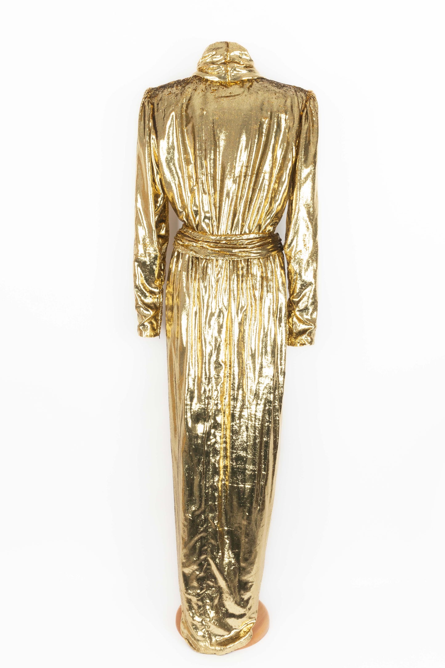 Robe dorée Guy Laroche Haute Couture