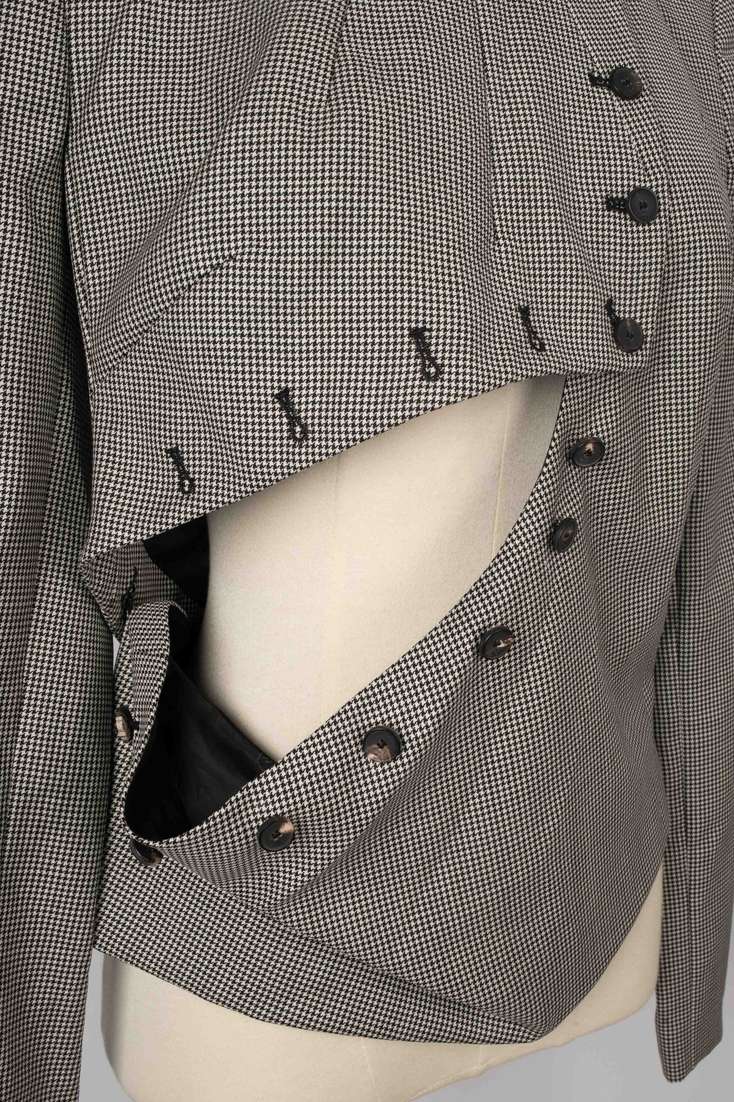 Veste asymétrique Alexander McQueen