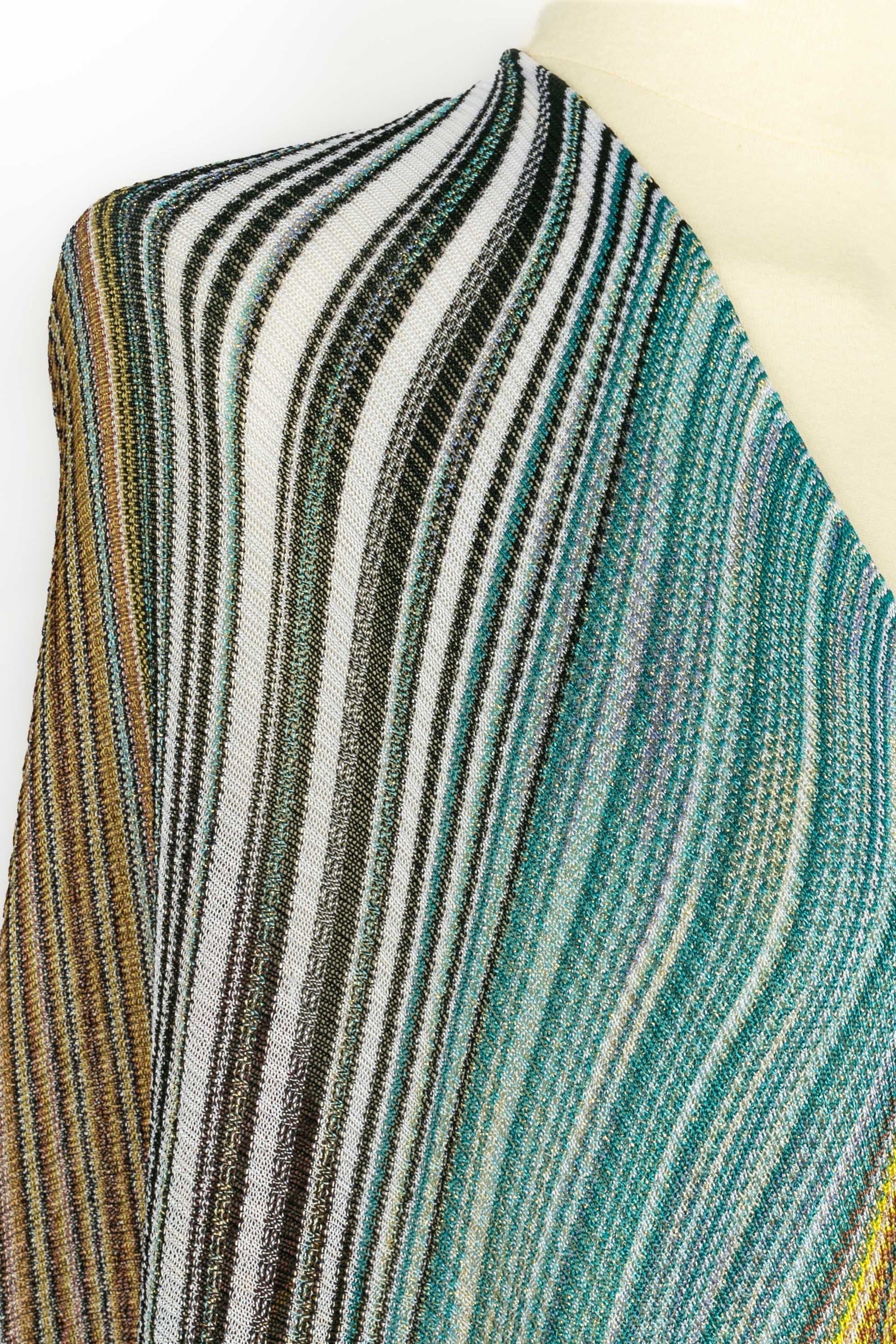 Gilet façon cape Missoni