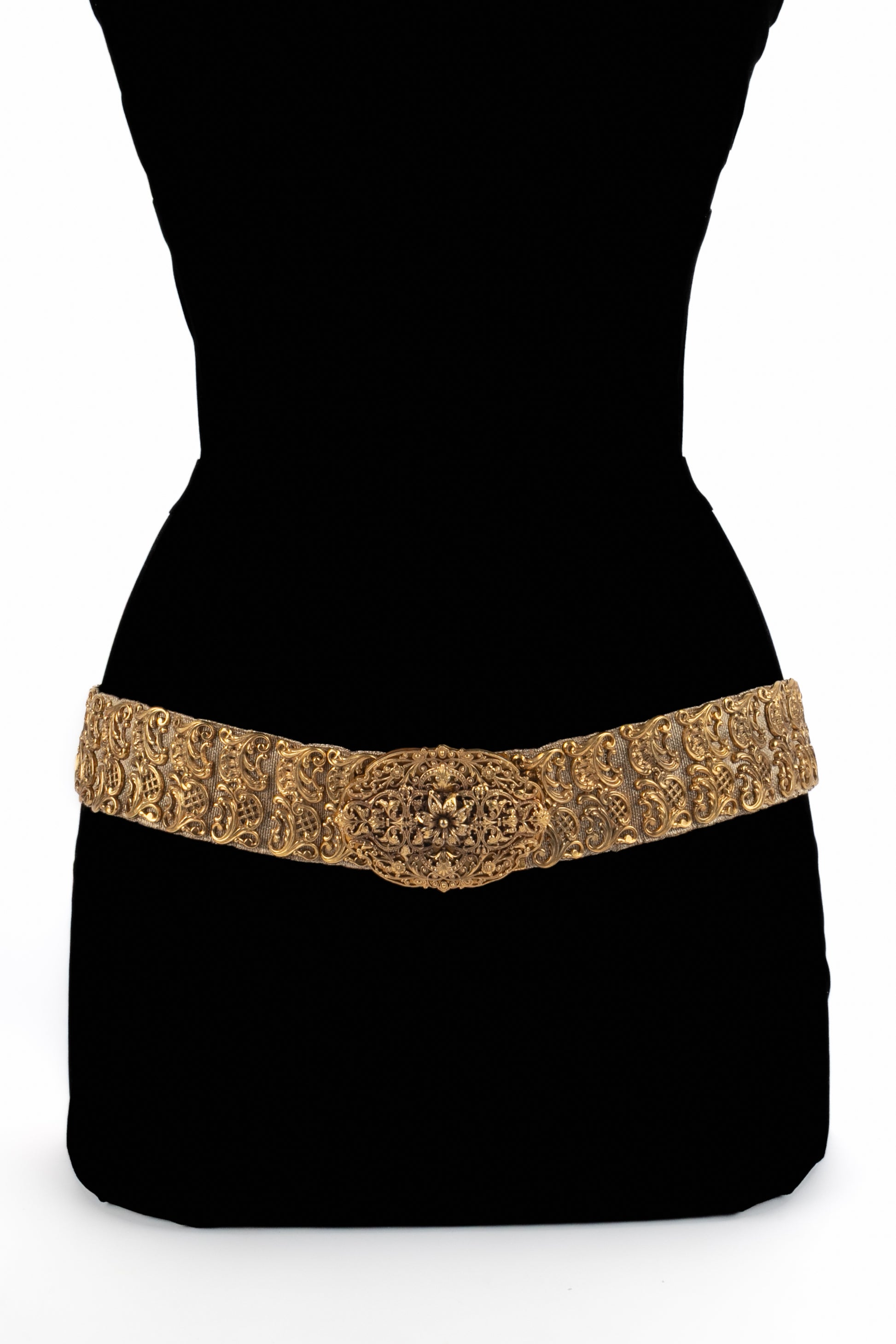 Ceinture Chanel Haute Couture époque Coco