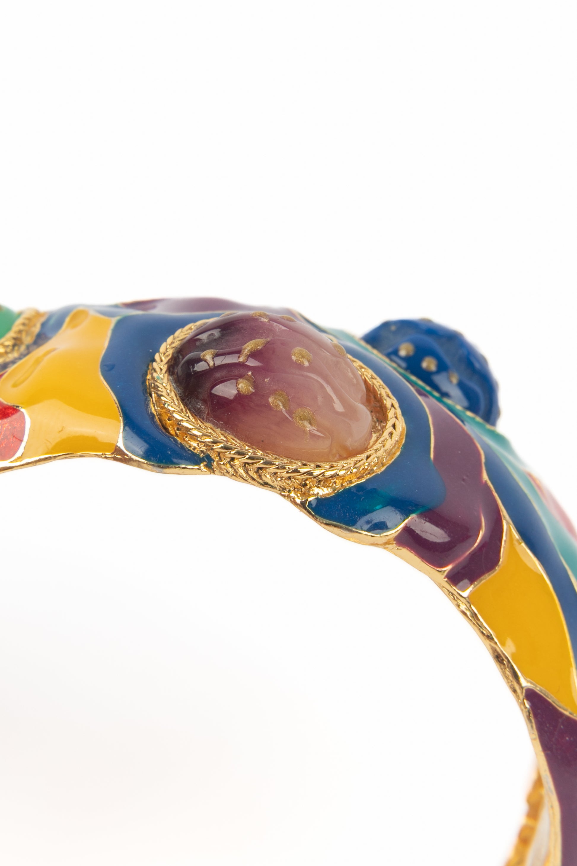 Bracelet émaillé Ungaro